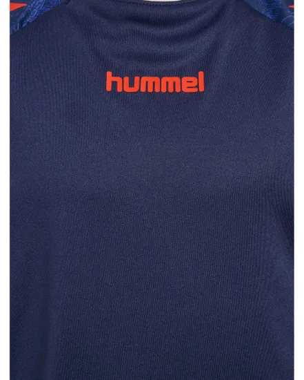 T-shirt de football Enfant HMLBLAZE26 PRO TRAINING JERSEY KIDS Bleu