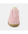 Chaussures Femme LCS DERBY SUEDE W Rose
