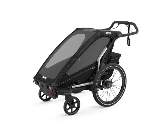 Remorque pour enfant 1 place CHARIOT SPORT Noir