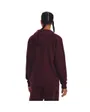 Sweat à capuche Homme UA RIVAL FLEECE LOGO HD Bordeaux