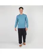 PULL ESSENTIEL COL ROND Homme Bleu