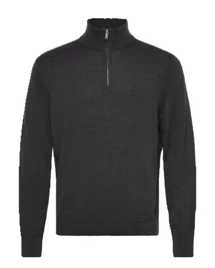 Pull Homme Laine Mérinos 1/4 Zip