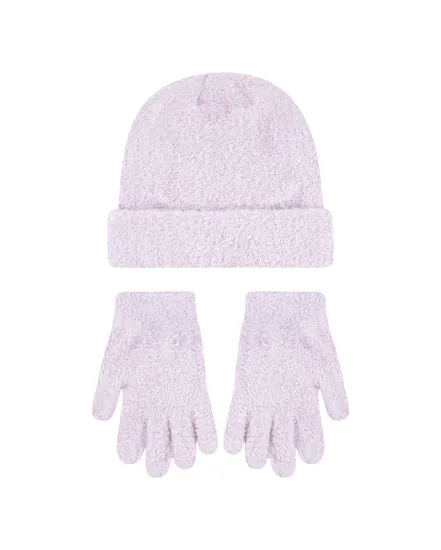 Coffret Enfant COZY BEANIE AND GLOVE SET Rose