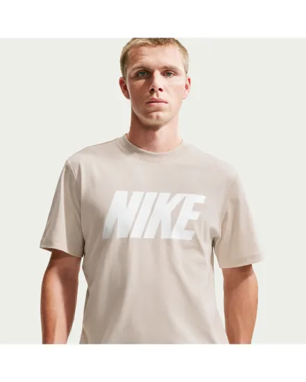 T-shirt Homme M NK CLUB VARSITY SS LIFESTYLE Beige