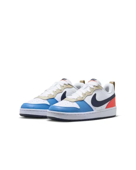 Chaussures Enfant COURT BOROUGH LOW RECRAFT (GS) Blanc