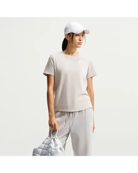 T-shirt Femme W NSW CLUB SS TEE Beige