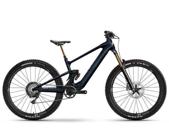 VTT électrique tout suspendu Unisexe E-ZESTY AM 10.4 DI2 Bleu Transparent