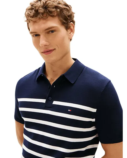 Polo Tricoté Coton Homme Essential