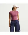 T-shirt Femme W NSW NK CHLL KNT MD CRP Rose