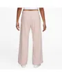 Pantalon de survetement Femme W NSW CLUB FLC CZY MR WIDE PNT Rose