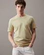 T-shirt Homme CK EMBRO BADGE TEE Beige