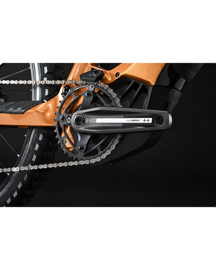 VTT électrique tout suspendu Unisexe ALLMTN CF 6 Orange