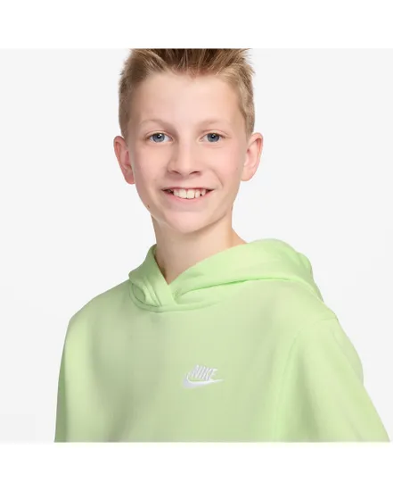 Sweat à capuche Enfant plus agé K NSW CLUB FLC HDY LBR Vert