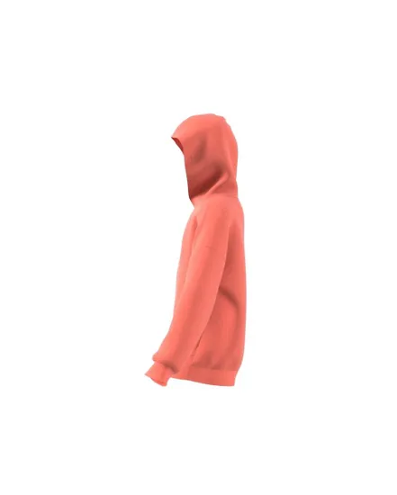 Sweat a capuche manches longues Enfant U FI LOGO HD Rose