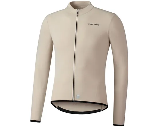 Maillot manches longues thermique Homme VERTEX Beige