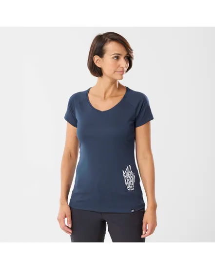 T-shirt Femme TREKKER TS SS W Bleu