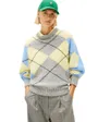 Pull Homme Argyle Alpaga