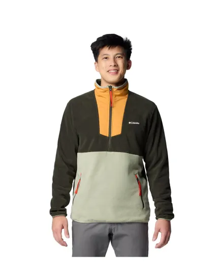 Polaire col zip Homme SEQUOIA GROVE HALF ZIP FLEECE Vert