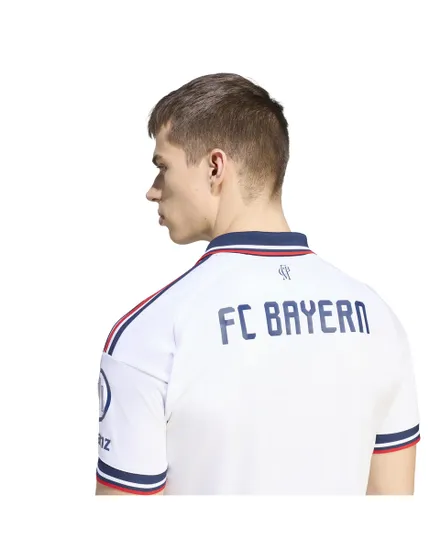 Maillot de football Homme FCB A JSY Blanc