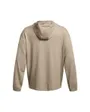 Sweat à capuche Homme UA RIVAL WAFFLE HOODIE Beige