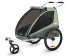Remorque pour enfant 2 places COASTER XT Vert