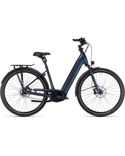 Vélo électrique urbain Unisexe SUPREME HYBRID SLT 625 Bleu/Noir