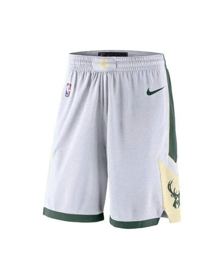 Short de basketball Homme MIL MNK DF SWGMN SHORT ASC 18 Blanc