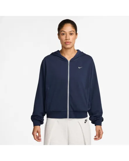 Sweat à capuche Femme W NSW NK CHLL FT FZ HDY Bleu
