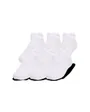 Lot de 6 paires de Socquettes Enfant UA YTH ESSENTIAL NO SHOW 6PK Blanc