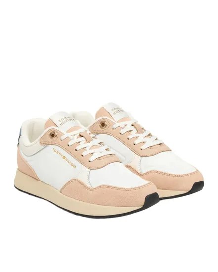 Sneakers Basses Femme Mix Material Runner