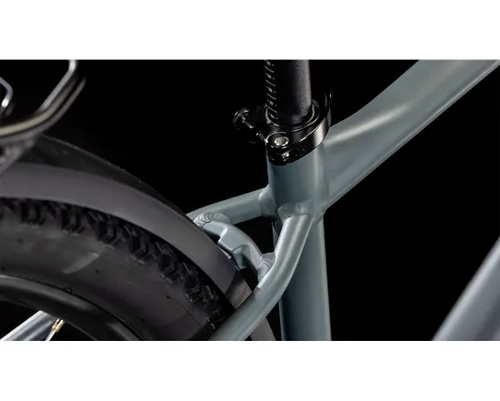 VTT semi rigide Unisexe AIM ONE ALLROAD Gris/Noir