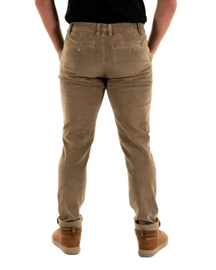 Pantalon Chino Homme Signature Velours Côtelé