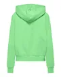 Sweat à capuche manches longues Femme ONLNOLI L/S HEART HOOD SWT NOOS Vert