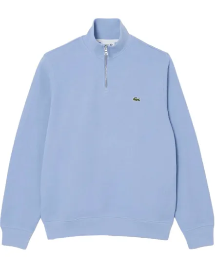 Sweat à Col Montant Homme Lacoste Bleu Clair