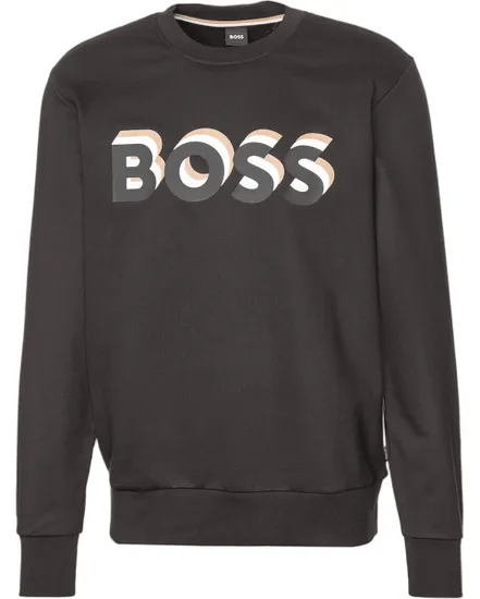 Sweat col rond Homme SOLERI 07 Noir