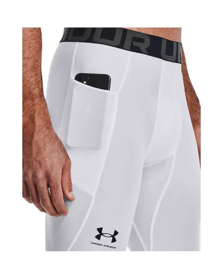 Legging Homme UA HG ARMOUR LEGGINGS Blanc