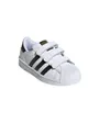 chaussures mode enfant SUPERSTAR CF C Blanc