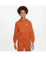 Sweat à capuche manches longues Enfant K NSW CLUB FLC HDY LBR Orange