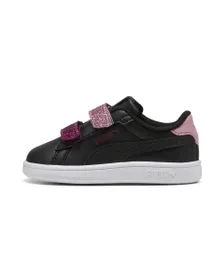 Chaussures Bébé PUMA SMASH 3.0 L GLITTER VELCRO V INF Noir