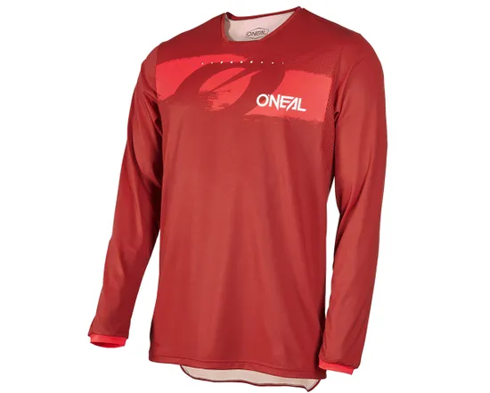 Maillot manches longues Homme ELEMENT FR HYBRID Rouge