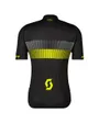 Maillot manches courtes Homme RC TEAM 10 Noir/Jaune