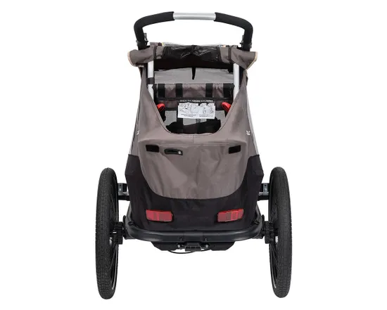 Remorque pour enfant MONO S BS-C09 Gris/Beige/Anthracite