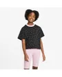 T-shirt Enfant plus âgé G NSW TEE BOXY SWSH FETTI Noir