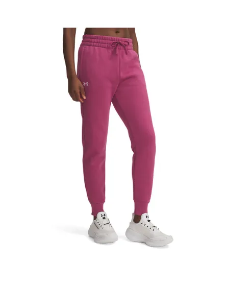 Pantalon de survetement Femme UA RIVAL FLEECE JOGGER Rose
