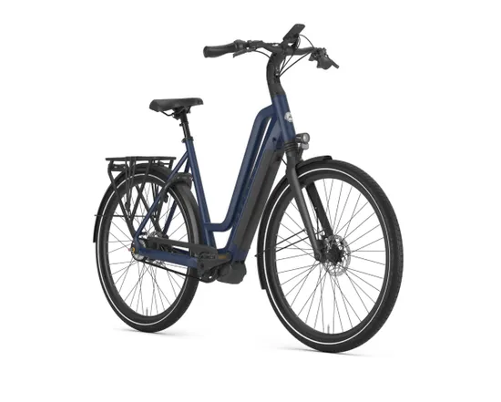 Vélo électrique urbain Unisexe CHAMONIX C5 HMS 630WH Bleu Nuit