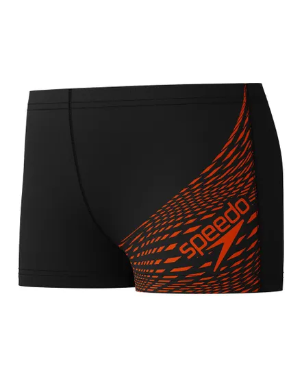 Short de bain Enfant ECO MEDLEY LOGO AQSH Noir