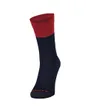 Chaussettes Unisexe BLOCK STRIPE CREW Bleu foncé/Rouge