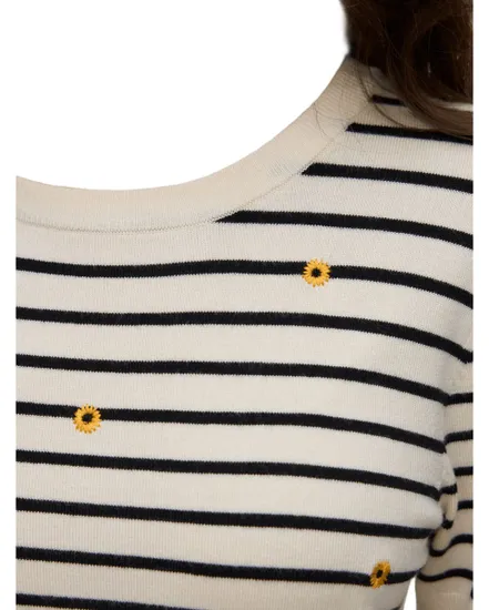 T-Shirt Tricoté Femme Carmelia Sunflower SS