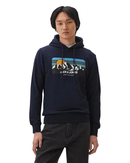 Sweat à Capuche Homme JJPEAK