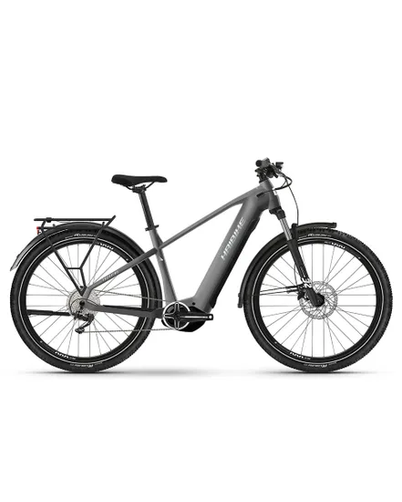 Vélo électrique trekking Unisexe TREKKING 4 HIGH Argent